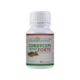 Cordyceps Extract Forte, pentru sustinerea imunitatii, 45 0mg, 120 capsule - Health Nutrition