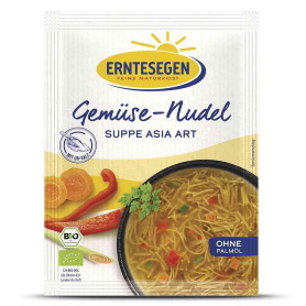 Supa de legume cu taitei in stil asiatic, eco-bio, 37 g - Erntesegen