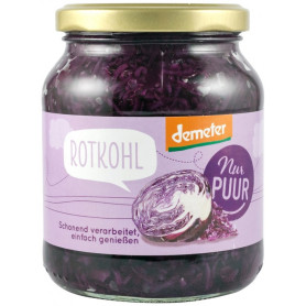 Varza rosie Demeter, eco-bio, 350 g - Nur Puur