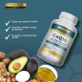 Nature's Lab CoQ10 + Acid Alfa Lipoic + Acetil L-Carnitina HCl, Formula complexa Ppntru sustinerea sanatatii cardiovasculare si 
