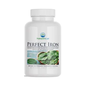 Nature's Lab Perfect Iron, Fier Bisglicinat, 180 capsule - GNC