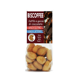Biscuiti cu cafea si picaturi de ciocolata, 200 g - Deco Italia
