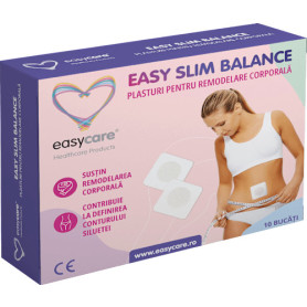 Plasturi pentru remodelare corporala Easy Slim Balance, 10 bucati - Easy Care