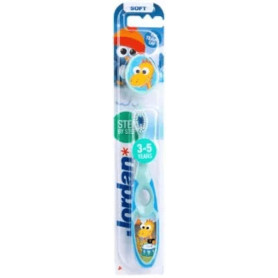 Periuta de dinti pentru copii Step by Step 3-5 ani, Jordan - Pharma Brands