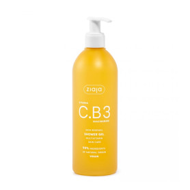 Gel de dus cu Vitamina C, vitamina B3 si Niacinamida, 400 ml - Ziaja