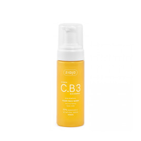 Spuma pentru curatarea fetei cu Vitamina C.B3 si Niacinamida, 150 ml - Ziaja