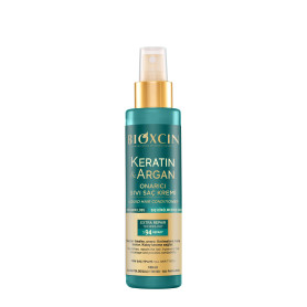 Balsam spray reparator cu Keratina si ulei de Argan, 150 ml - Bioxcin
