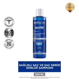 Sampon impotriva caderii parului cu Biotina, 300 ml - Bioxcin