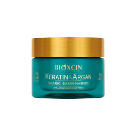 Masca de par reparatoare cu Keratina si ulei de Argan, 225 ml - Bioxcin