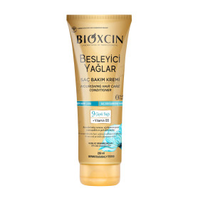 Balsam hranitor pentru parul uscat si deteriorat cu Keratina si ulei de Argan, 250 ml - BIOXCIN