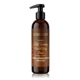 Crema autobronzanta pentru corp si ten, 150 ml - Herbagen