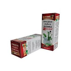 Extract gliceric galbenele, fara alcool, 50 ml - Ad Natura