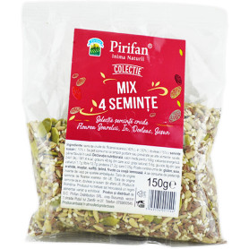 Mix 4 seminte Omega-3, 150 g - PIRIFAN