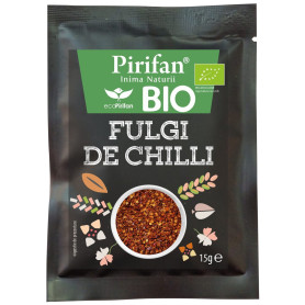 Fulgi de chili, eco-bio, 15 g - Pirifan