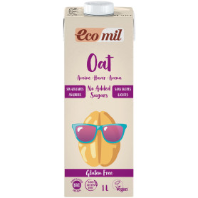 Bautura de ovaz, fara gluten, 1 L - Ecomil
