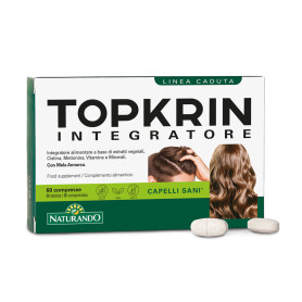 Topkrin Tratament Capilar, par sanatos si stralucitor, 60 capsule - Naturando