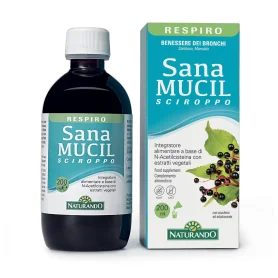 Sirop Sana Mucil,  tuse si iritatii ale mucoasei, 200 ml - Naturando