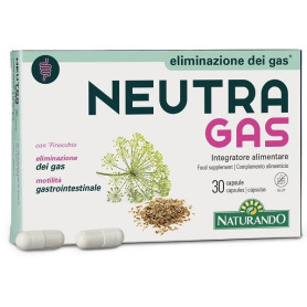 Neutragas, Eliminarea Gazelor, 30 capsule - Naturando