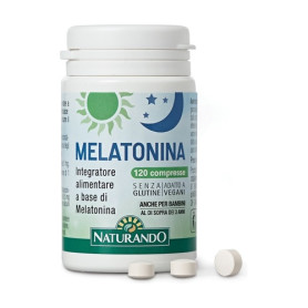Melatonina 1 mg, 120 comprimate - Naturando
