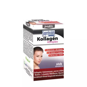 Collagen Complex, pentru sanatatea pielii, parului si a unghiilor, 600 mg, 60 tablete - JutaVit