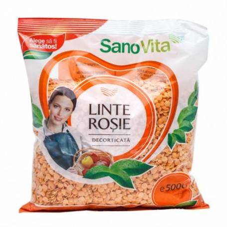 Linte rosie decorticata 500g - SANOVITA