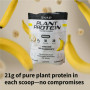 Snap Supplements Plant Protein, Pudra proteica cu aroma de banane, 842 g - GNC