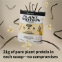 Snap Supplements Plant Protein, Pudra proteica vegana cu aroma de Vanilie, 861 g - GNC