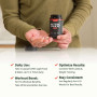Snap Supplements Nitric Oxide Booster , Complex pentru pompare musculara cu Oxid Nitric, 60 capsule - GNC