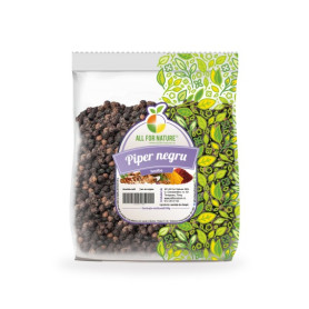 Piper negru Boabe, 100 g - All For Nature