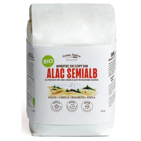 Amestec de copt din alac semialb, eco-bio, 450 g - Grana Antico