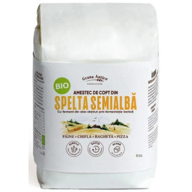 Amestec de copt din spelta semialba, eco-bio, 450 g - Grana Antico