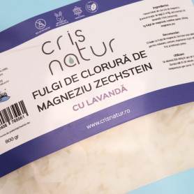Fulgi De Clorura De Magneziu cu Lavanda, 800 g - Crisnatur