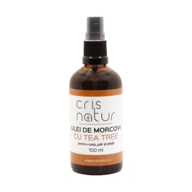 Ulei de morcovi cu Tea Tree, 100 ml - CrisNatur