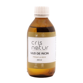 Ulei de Ricin, presat la rece, 200 ml - Crisnatur