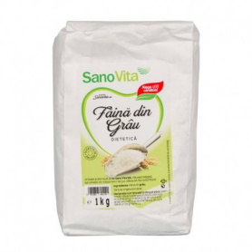 Faina din grau dietetica 1kg - SANOVITA