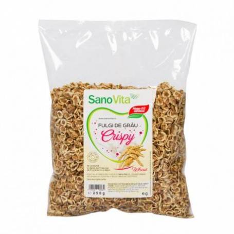 Crispy - Fulgi de grau 250g - SANOVITA