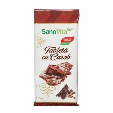 Tableta carob 80g - SANOVITA