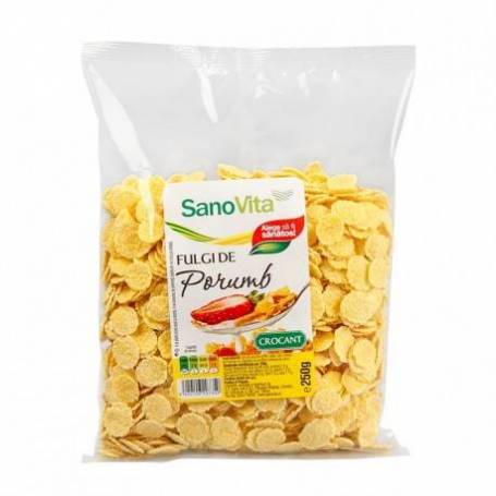 Fulgi de porumb crocant 250g - SANOVITA