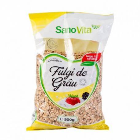 Fulgi de grau 500g - SANOVITA