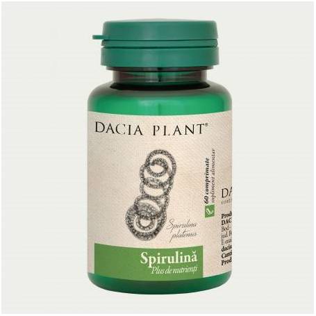 Spirulina 500mg 60cp - Dacia Plant