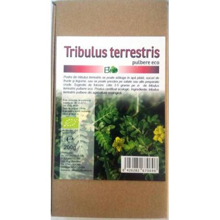 Tribulus Terrestris pulbere eco-bio 200g - Deco