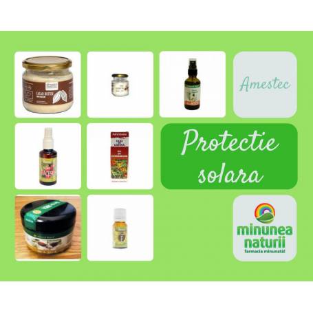 Amestec protectie solara naturala - Pachet uleiuri de preparat acasa