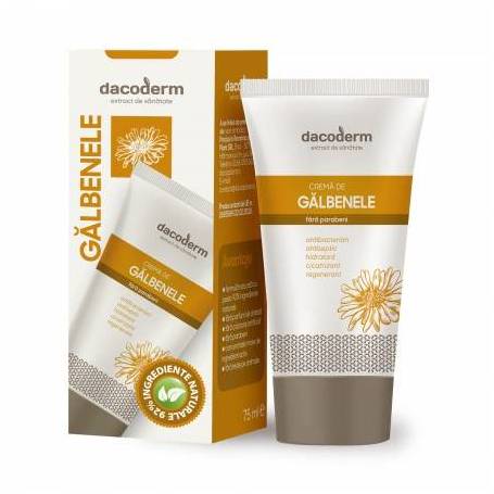 Crema de Galbenele 75ml - Dacoderm - Dacia Plant