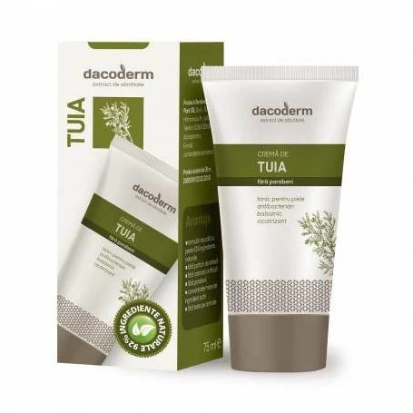 Crema de Tuia 75ml - Dacoderm - Dacia Plant