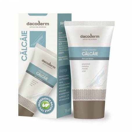 Crema pentru calcaie 75ml - Dacoderm - Dacia Plant