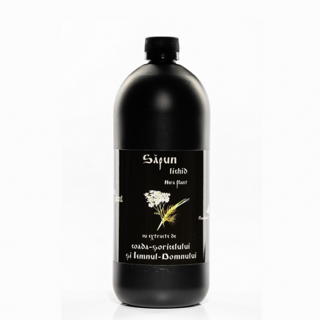 Sapun lichid natural cu extracte de coada-soricelului si lemnul-Domnului 1000ml - Nera Plant