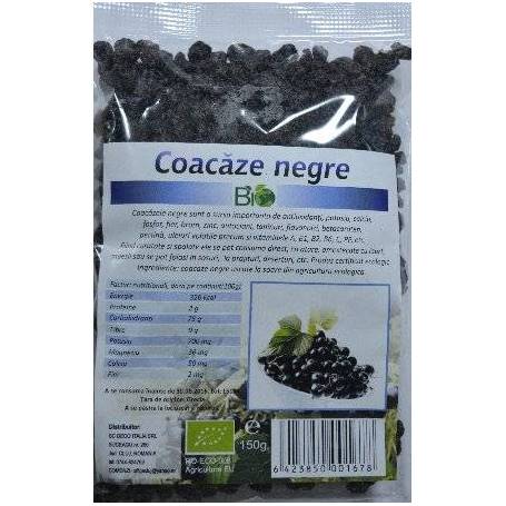 Coacaze negre uscate eco 150g - Deco Italia