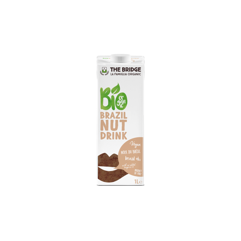 Lapte vegetal din nuci braziliene 1l ECO-BIO - The Bridge