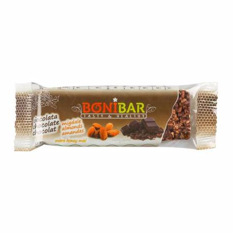 Baton Ciocolata si Migdale 38g - Bonibar