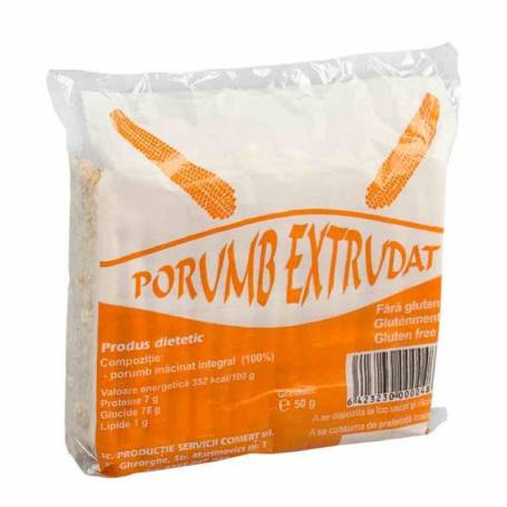 Batoane porumb extrudant fara gluten 45g - Sanovita